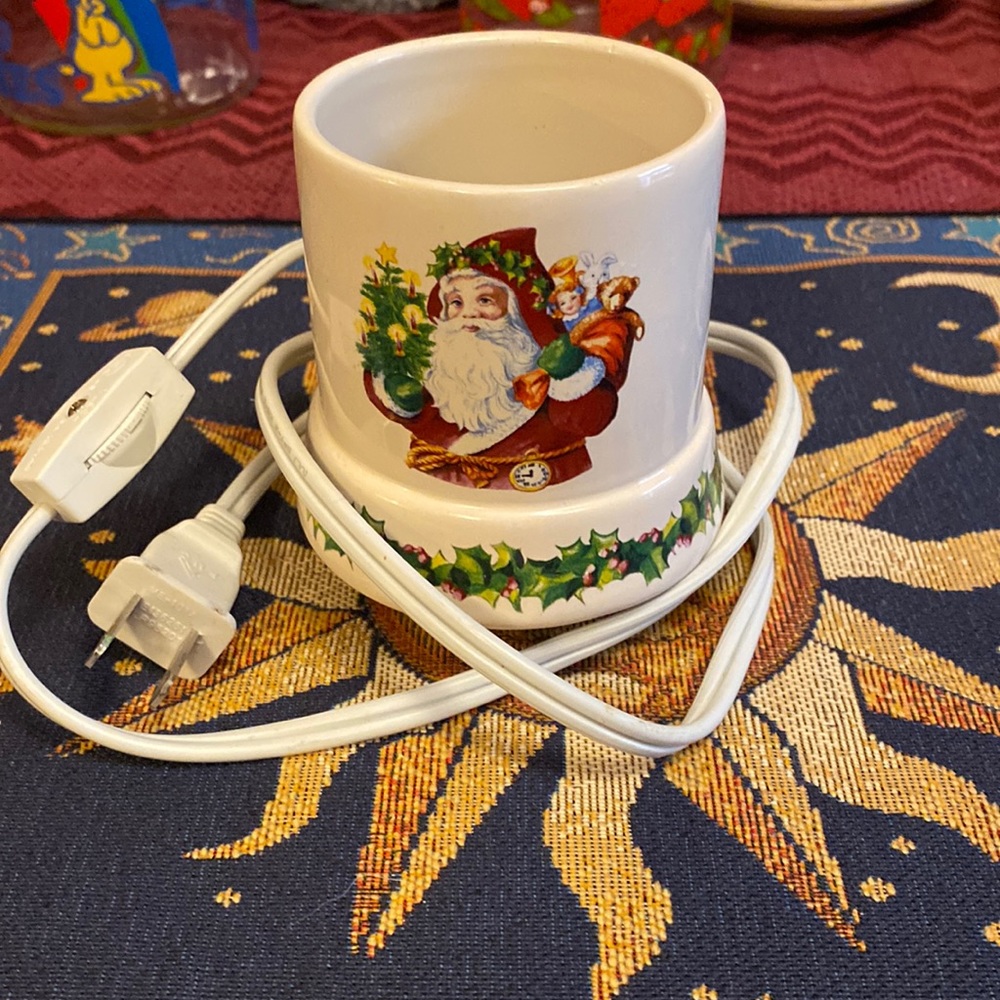 Vintage Santa Candle warmer